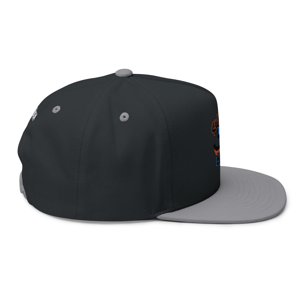 Embroidered 'Switch Bitch' Flat Bill Cap – Bold Reversible Arrow Snapback Hat