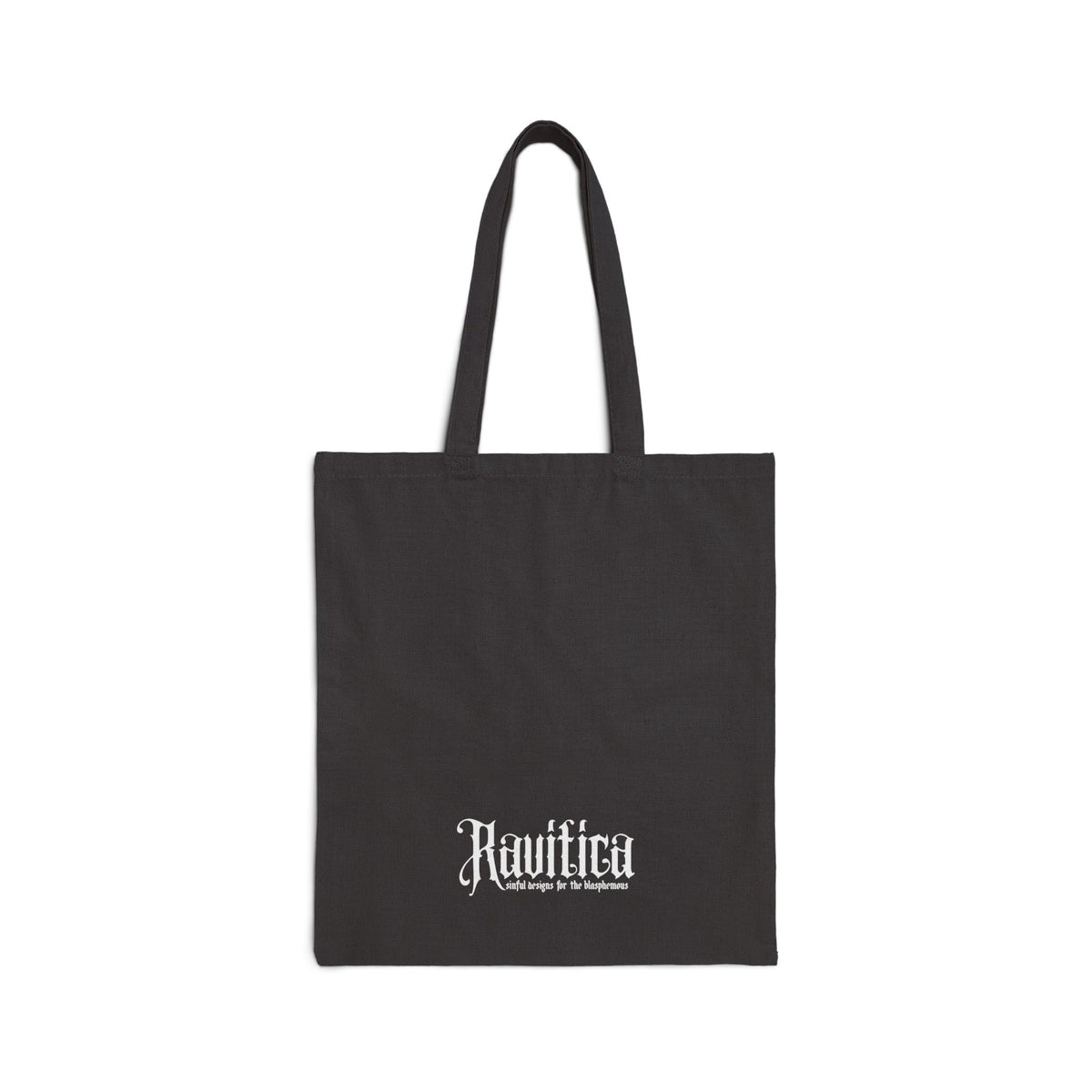 Canvas Tote — "Bad Decisions Build Character" Dragon Graphic