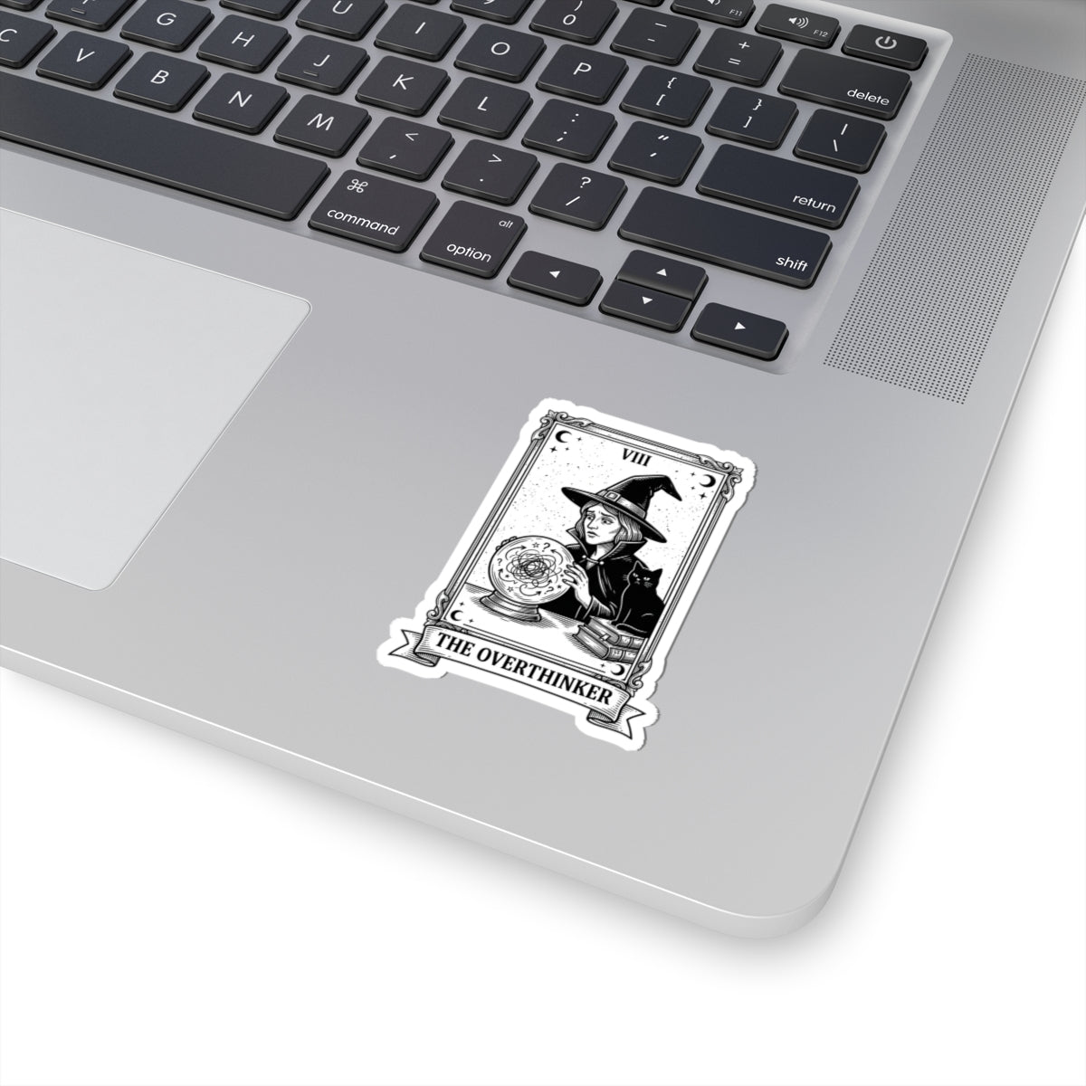 The Overthinker Witch Tarot Sticker | Witchy Humor, Occult Aesthetic