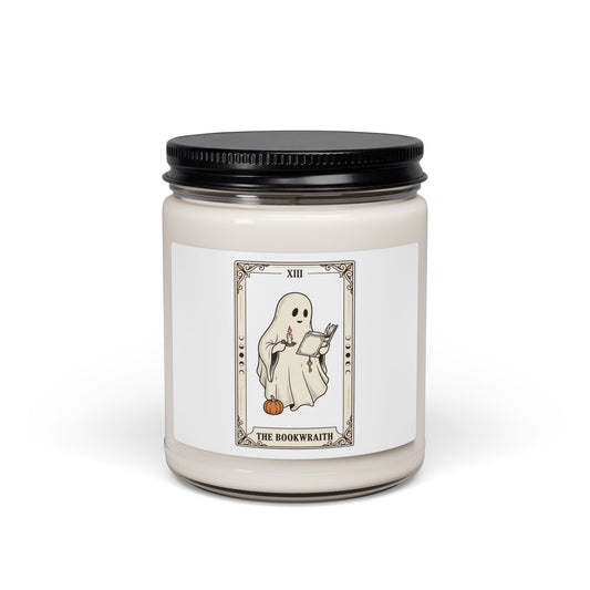 Ghost Reader Candle, Spooky Reader Halloween Soy Candle