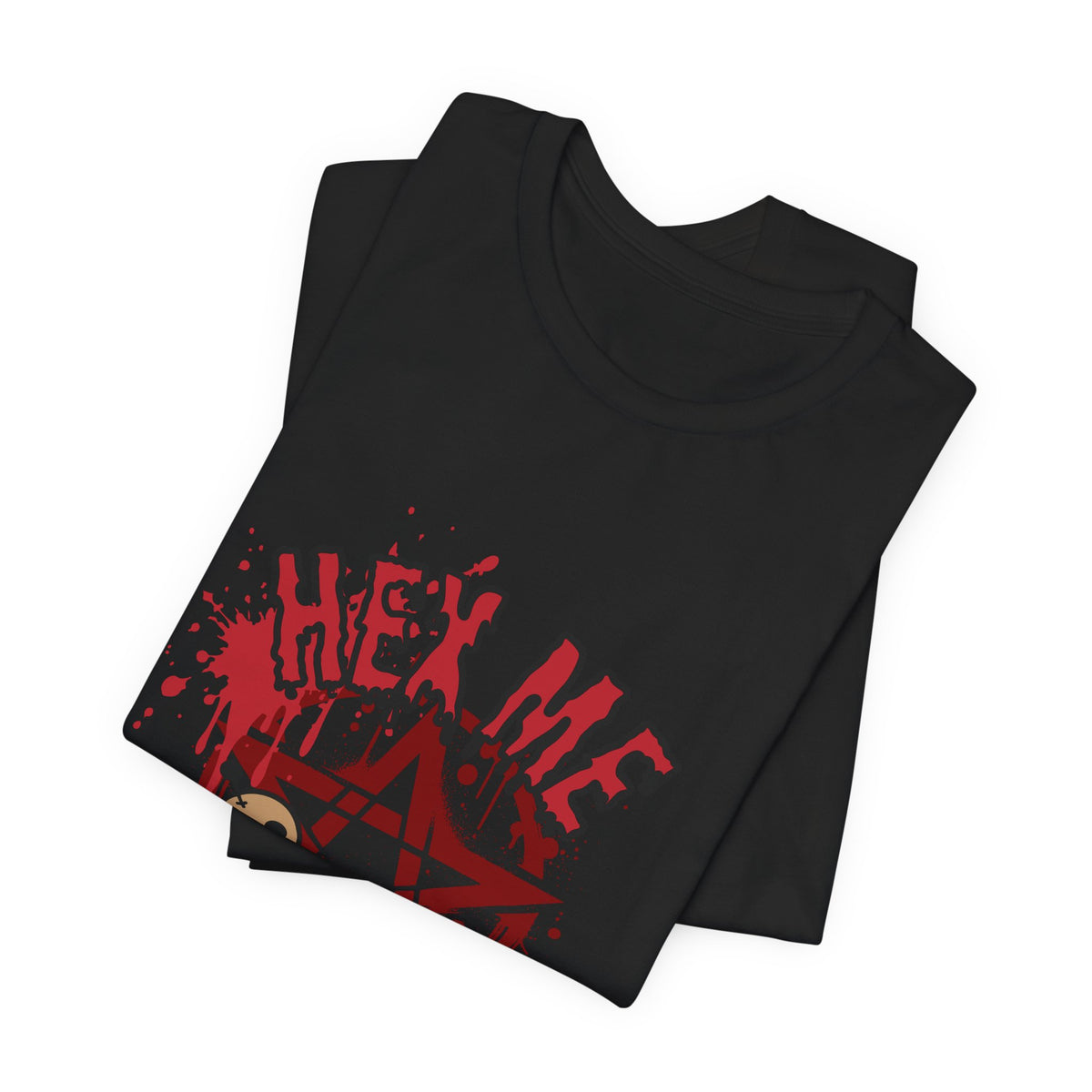 Unisex Jersey T-Shirt – “Hex Me Daddy” Pentagram Design