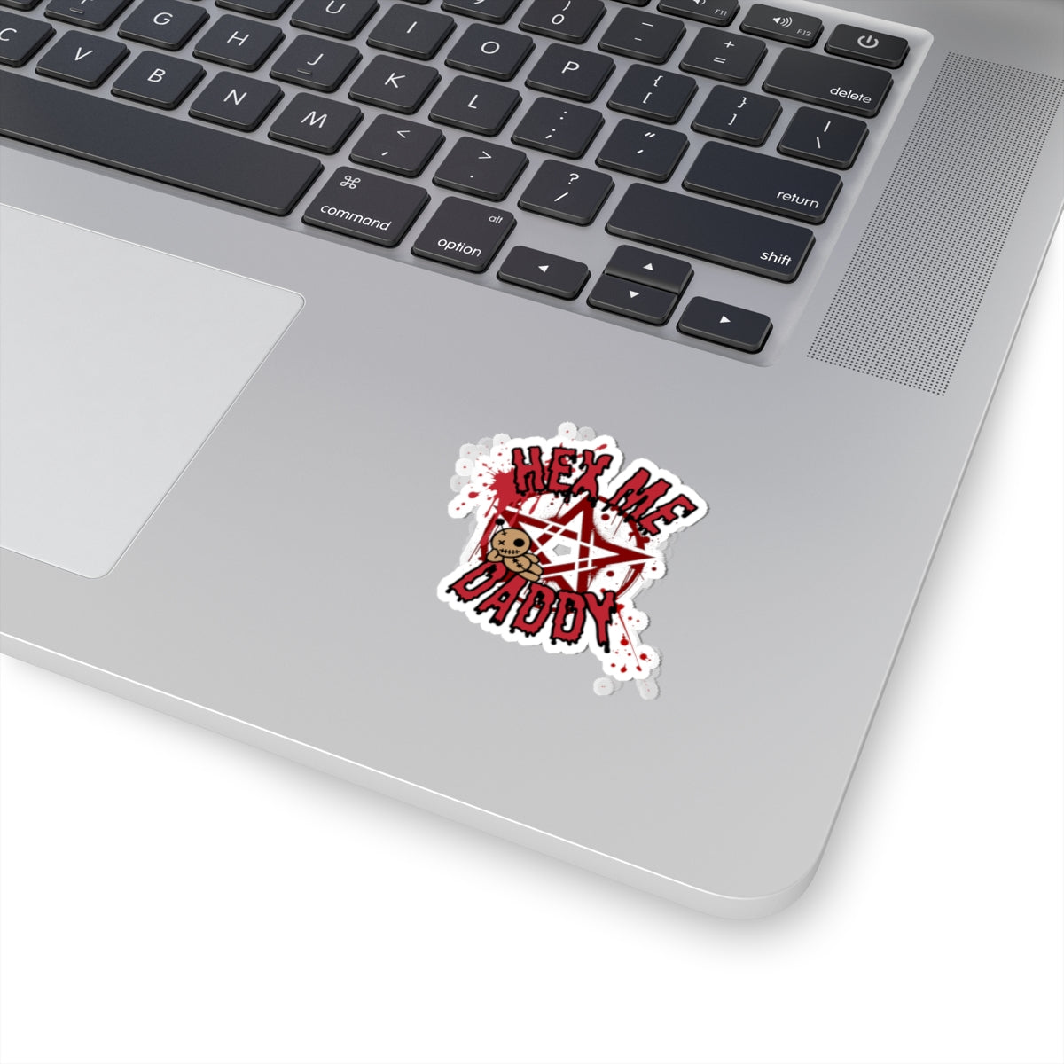 Hex Me, Daddy Pentagram Kiss-Cut Sticker