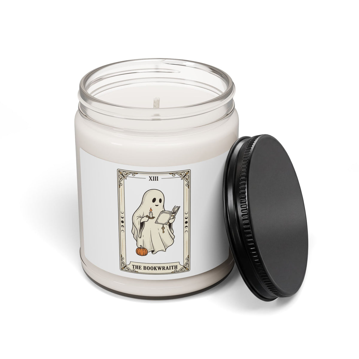 Ghost Reader Candle, Spooky Reader Halloween Soy Candle