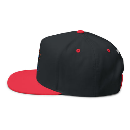 Embroidered 'Switch Bitch' Flat Bill Cap – Bold Reversible Arrow Snapback Hat