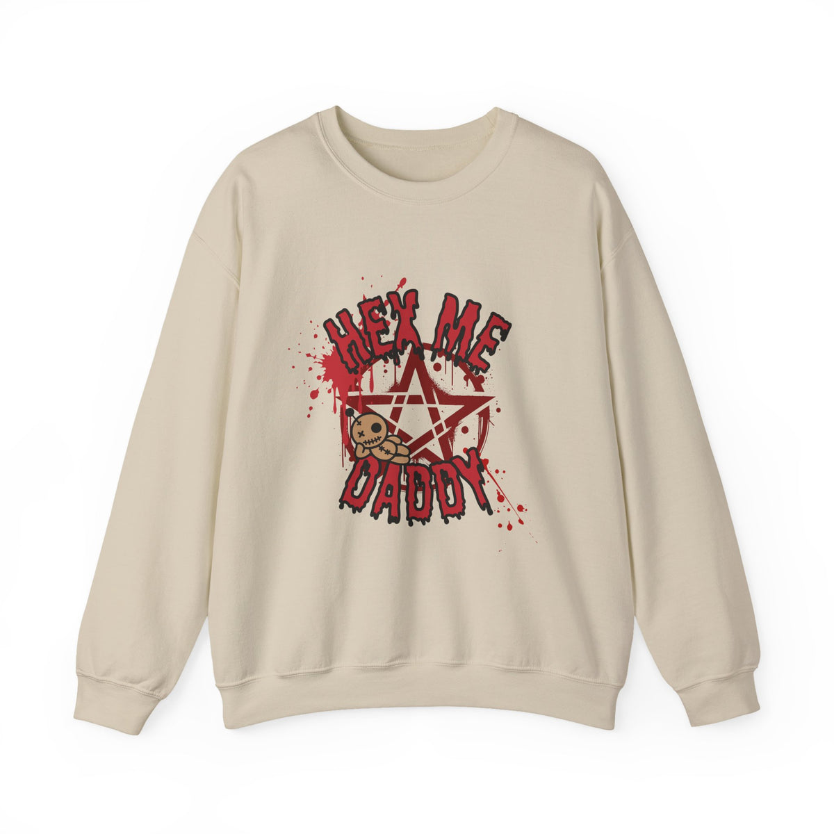 Hex Me Daddy Pentagram Graphic Sweatshirt