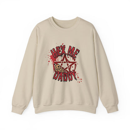 Hex Me Daddy Pentagram Graphic Sweatshirt