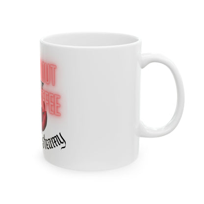 I Like My Smut Like I Like My Coffee Mug | Red Skull, Coffee Cup, Gothic