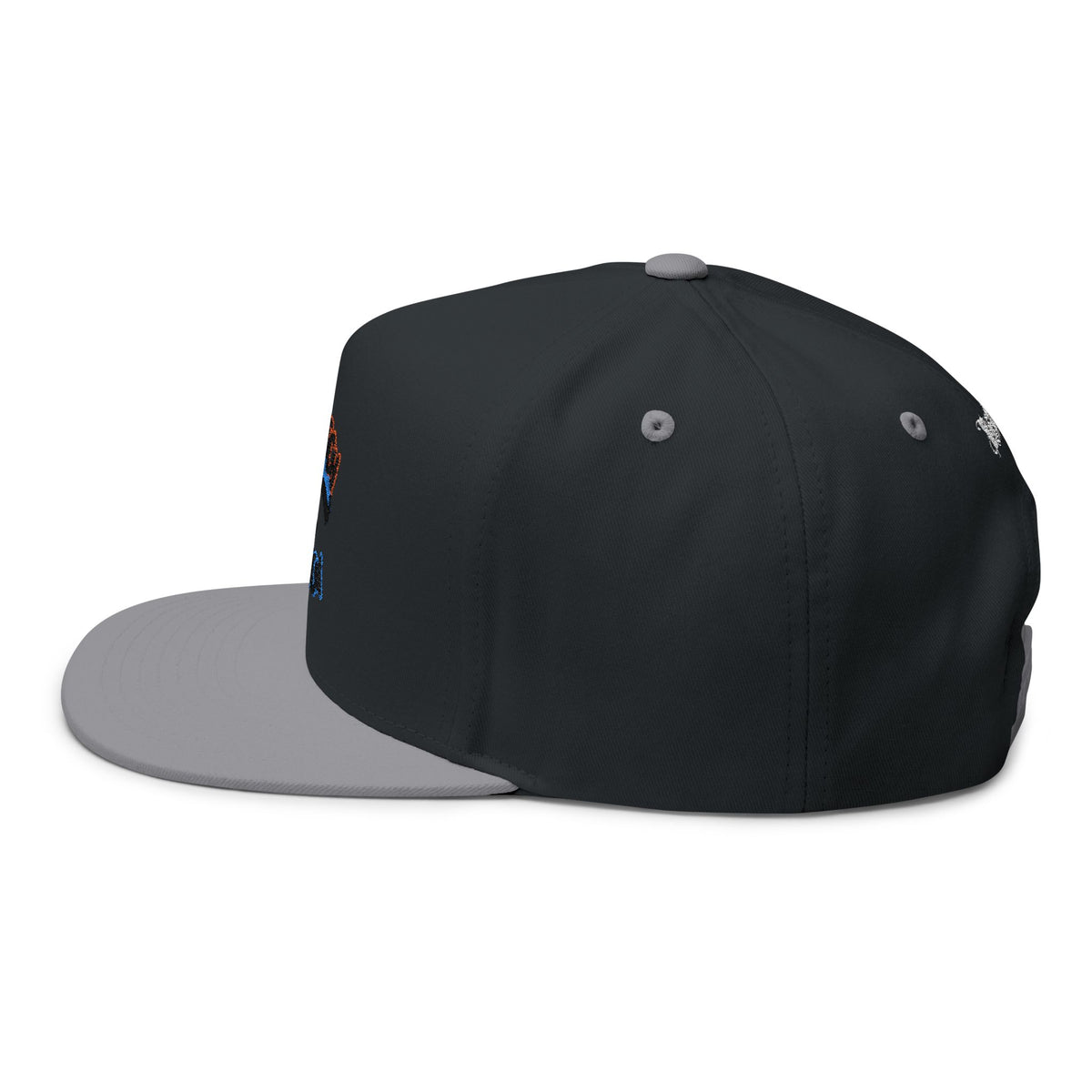 Embroidered 'Switch Bitch' Flat Bill Cap – Bold Reversible Arrow Snapback Hat