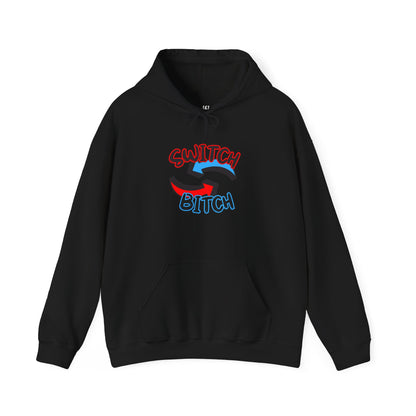Hoodie — 'Switch Bitch' Retro Arrow Graphic Hoodie