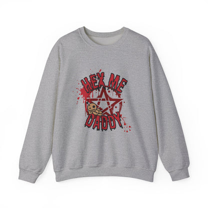 Hex Me Daddy Pentagram Graphic Sweatshirt