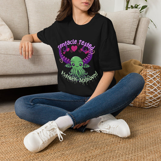 T-Shirt — Cute 'Tentacle Tested' Cthulhu Graphic Tee