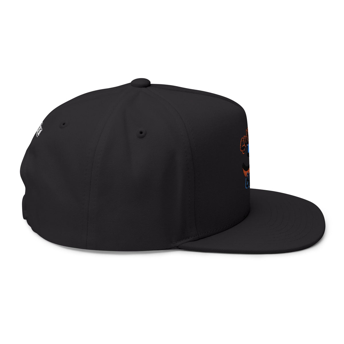 Embroidered 'Switch Bitch' Flat Bill Cap – Bold Reversible Arrow Snapback Hat