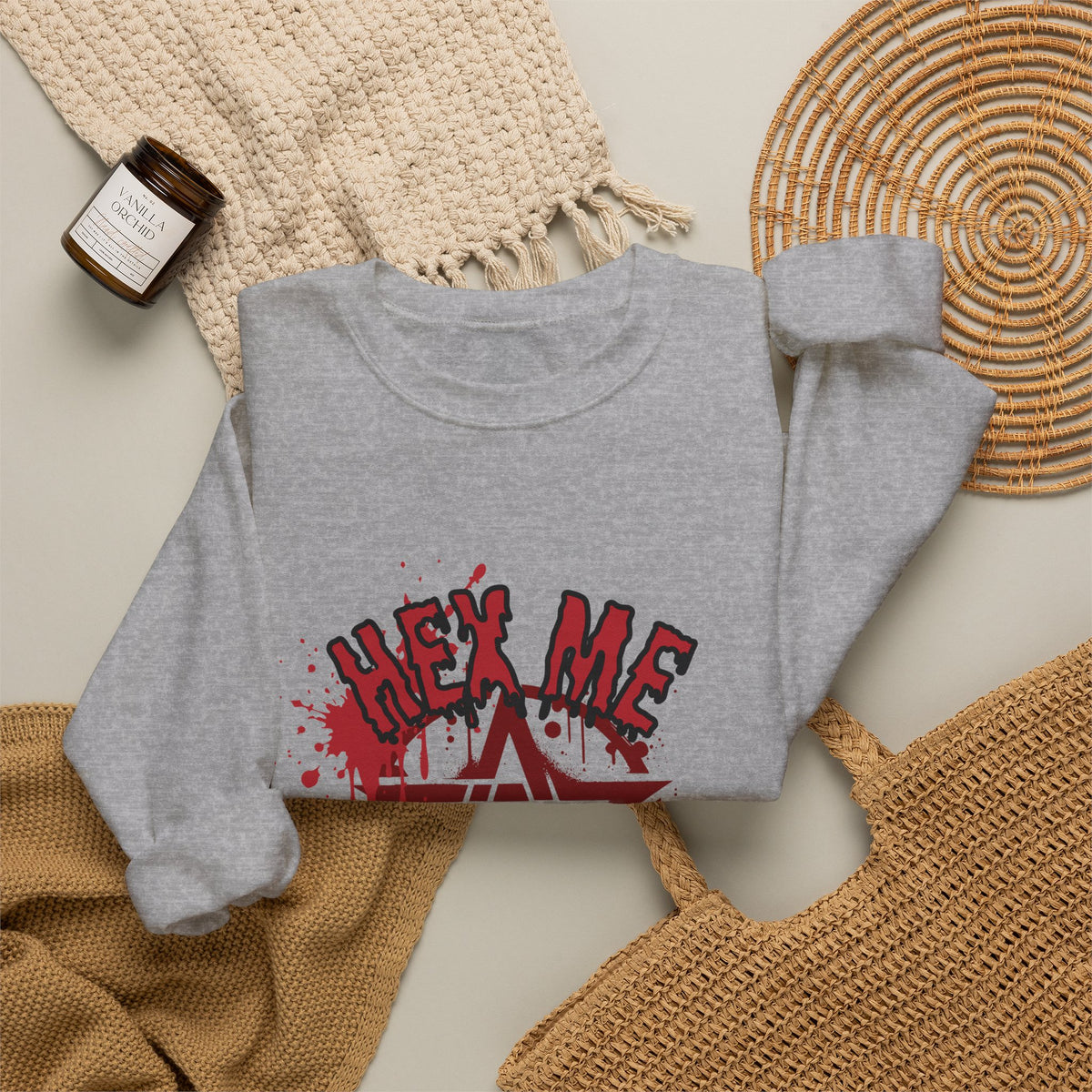 Hex Me Daddy Pentagram Graphic Sweatshirt