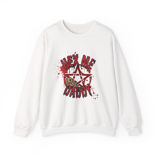 Hex Me Daddy Pentagram Graphic Sweatshirt