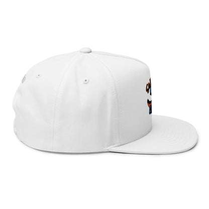 Embroidered 'Switch Bitch' Flat Bill Cap – Bold Reversible Arrow Snapback Hat