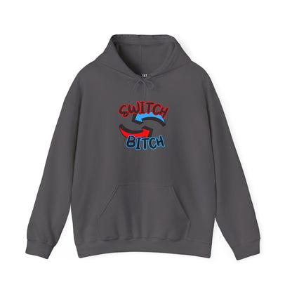 Hoodie — 'Switch Bitch' Retro Arrow Graphic Hoodie