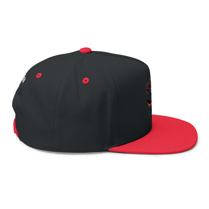 Embroidered 'Switch Bitch' Flat Bill Cap – Bold Reversible Arrow Snapback Hat