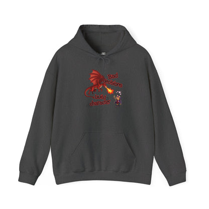Dragon Fire Hoodie - "You Decisions, I Burn" Fantasy Graphic Sweatshirt