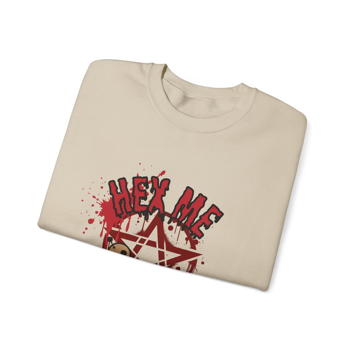 Hex Me Daddy Pentagram Graphic Sweatshirt