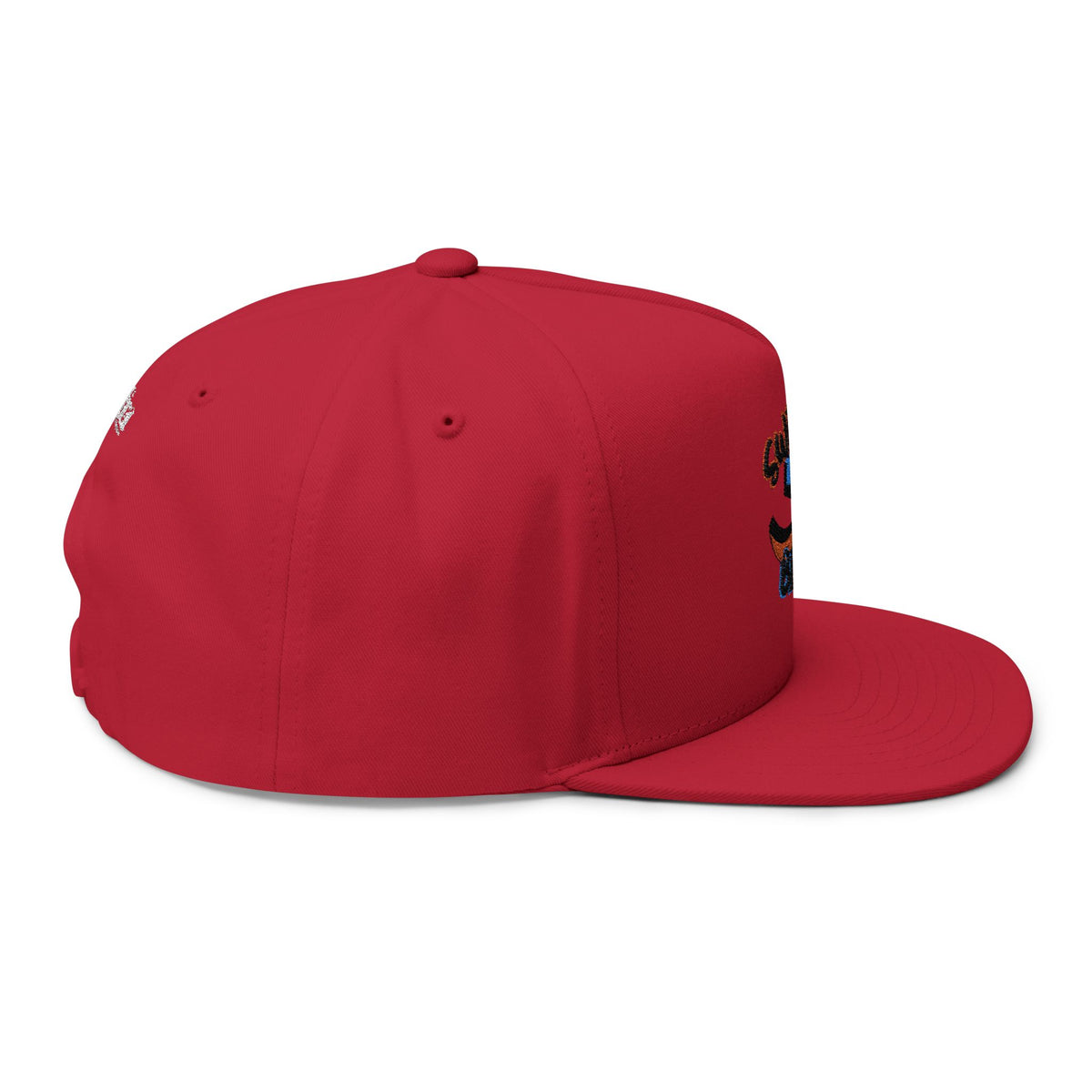 Embroidered 'Switch Bitch' Flat Bill Cap – Bold Reversible Arrow Snapback Hat