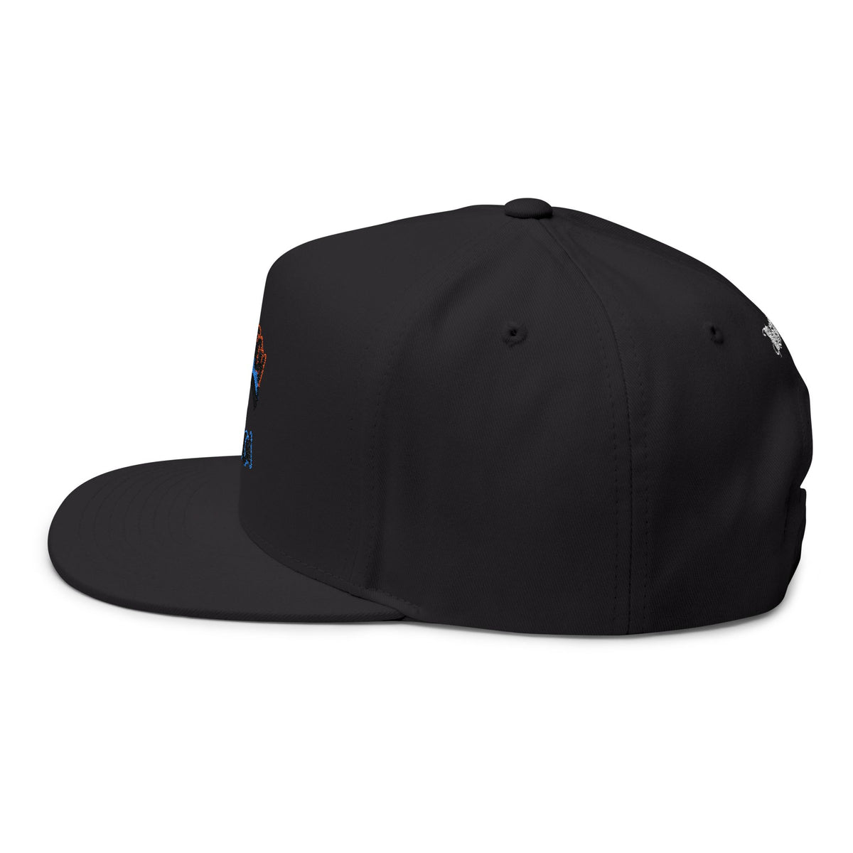 Embroidered 'Switch Bitch' Flat Bill Cap – Bold Reversible Arrow Snapback Hat